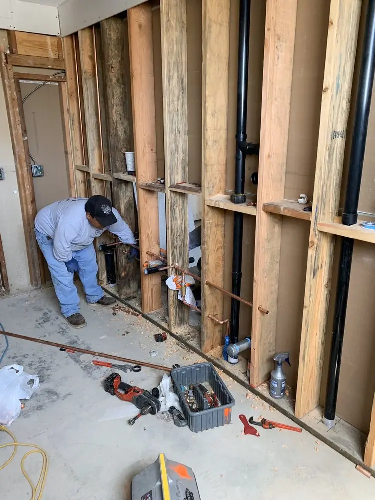 Commercial rough-in plumbing for Water Heater Replacement in Coronado Ranch